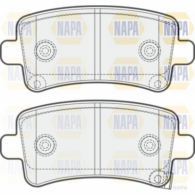 Brake Pad Set NAPA NBP1309