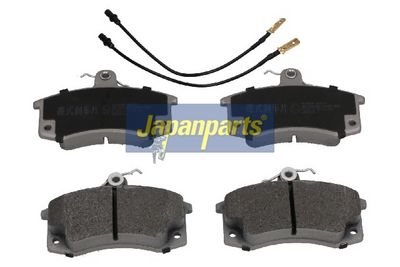 JAPANPARTS Stabdžių trinkelių rinkinys, diskinis stabdys