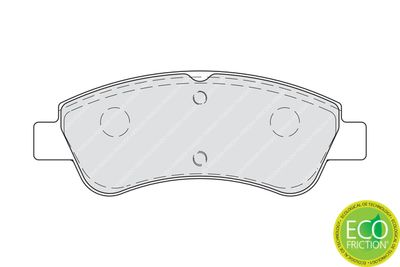 Brake Pad Set, disc brake FDB4066