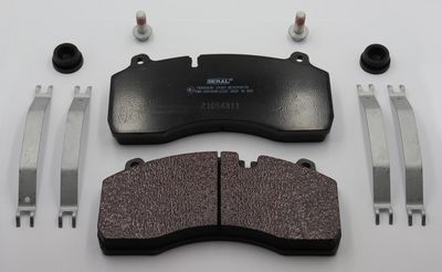 Remblokken set Achter/Voor HALDEX DB19 past: RVI MIDLUM  VOLVO FL II D7E240-DXi7 05.06-