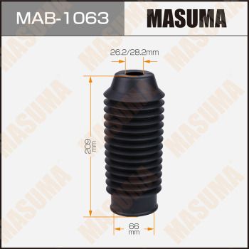 Пылезащитный комплект, амортизатор MASUMA MAB-1063 для MAZDA CX-9