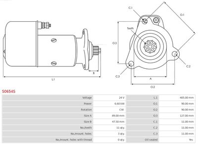 Starter S0654S