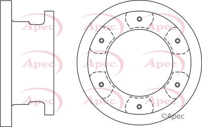 Brake Disc APEC DSK2894