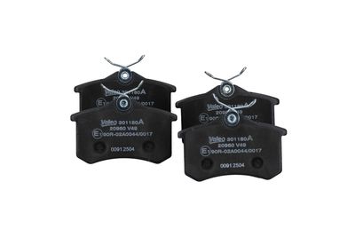 BREMSBELAGSATZ SCHEIBENBREMSE VALEO 301180A 26