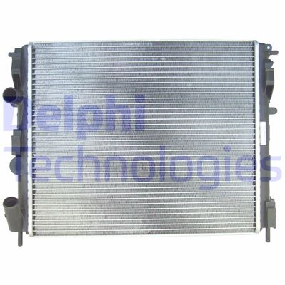 Радиатор, охлаждение двигателя DELPHI TSP0524074 для RENAULT THALIA