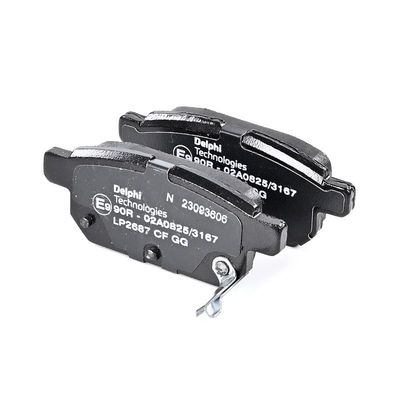 BREMSBELAGSATZ SCHEIBENBREMSE DELPHI LP2687 6