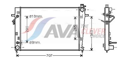 RADIATOR RACIRE MOTOR