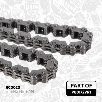 Sada řetězů, pohon olejové pumpy ET ENGINETEAM PU0172VR1