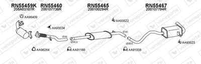 ABGASANLAGE VENEPORTE 550625