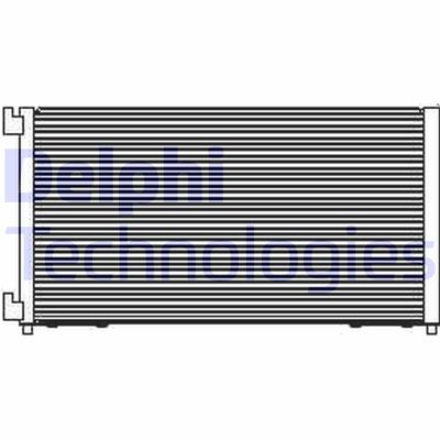 Конденсатор, кондиционер DELPHI TSP0225416 для FIAT GRANDE PUNTO