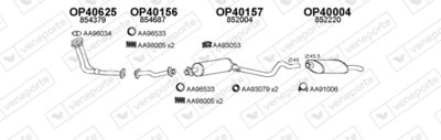 ABGASANLAGE VENEPORTE 400142