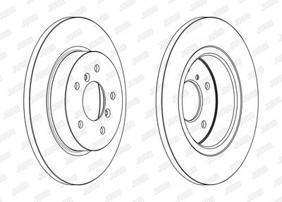 BREMSSCHEIBE JURID 563229JC 1