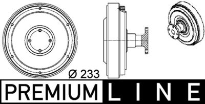 MAHLE Kupplung, Kühlerlüfter