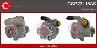 CASCO CSP73115AS Насос гидроусилителя руля  для SEAT INCA (Сеат Инка)