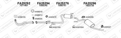 SISTEM DE ESAPAMENT VENEPORTE 250262