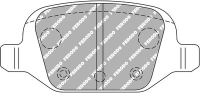Sada brzdových destiček, kotoučová brzda FERODO RACING FCP1324H