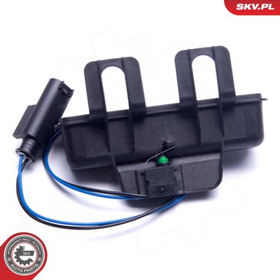 Jungiklis, galinių durų užraktas