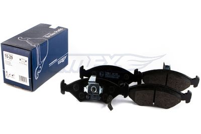 Sada brzdových platničiek kotúčovej brzdy (na jednu nápravu) TOMEX Brakes 1029