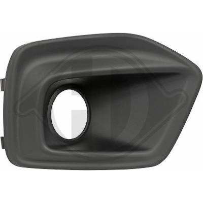 Решетка вентилятора, буфер DIEDERICHS 3452948 для FIAT FIORINO