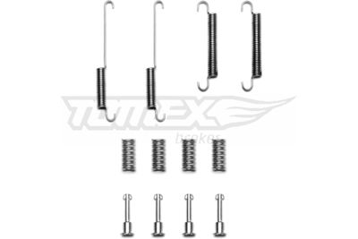 TOMEX Brakes Priedų komplektas, stabdžių trinkelės