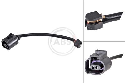 SENZOR DE AVERTIZARE UZURA PLACUTE DE FRANA