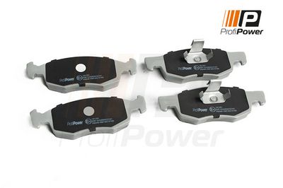 stabdžių trinkelių rinkinys, diskinis stabdys 1B1281 ProfiPower