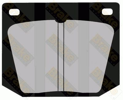 Brake Engineering Brake Pad Set, disc brake PA217
