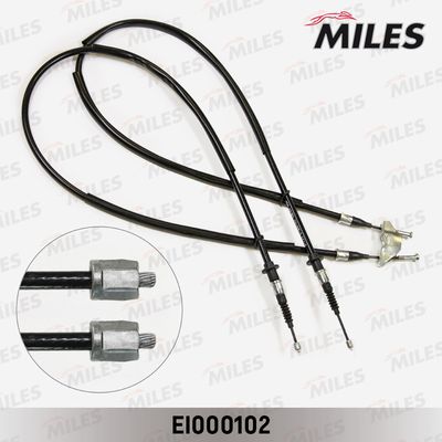Тросик, cтояночный тормоз MILES EI000102 для OPEL ASTRA