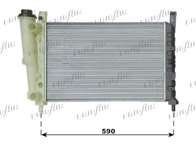 Радиатор, охлаждение двигателя FRIGAIR 0104.3009 для FIAT UNO