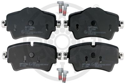 Zestaw klocków hamulcowych, hamulce tarczowe OPTIMAL BP-12880