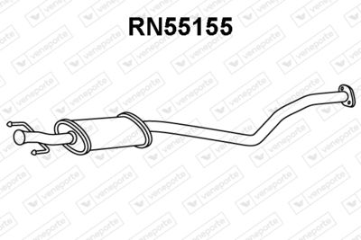 Предглушитель выхлопных газов VENEPORTE RN55155 для RENAULT KANGOO