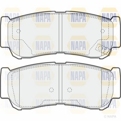 Brake Pad Set NAPA PBP7426