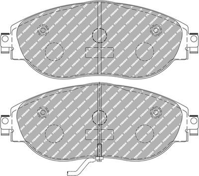 BREMSBELAGSATZ SCHEIBENBREMSE