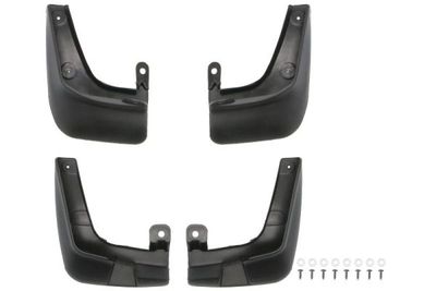 Spatlap Achter/Voor Links/Rechts (set 4 stuks.) past: KIA CERATO I 06.06-12.09