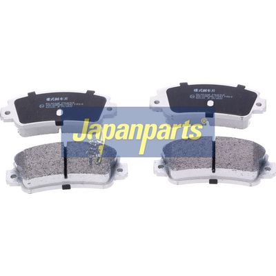 JAPANPARTS Stabdžių trinkelių rinkinys, diskinis stabdys