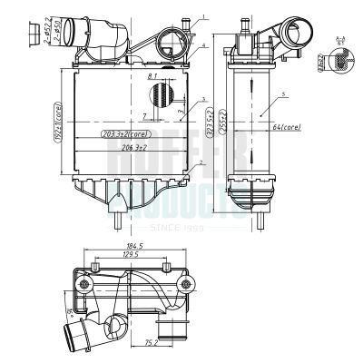 INTERCOOLER COMPRESOR