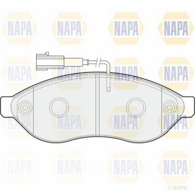 Brake Pad Set NAPA PBP7260