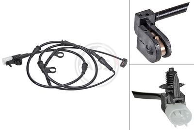 SENZOR DE AVERTIZARE UZURA PLACUTE DE FRANA