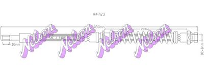 Тормозной шланг KAWE H4723 для PROTON SATRIA