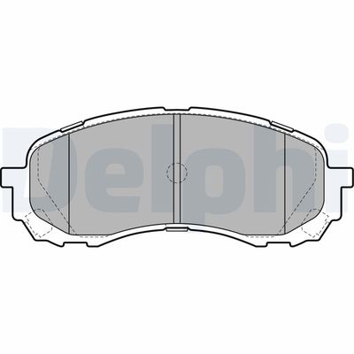 Brake Pad Set, disc brake LP2128