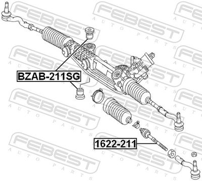 Inner Tie Rod 1622-211