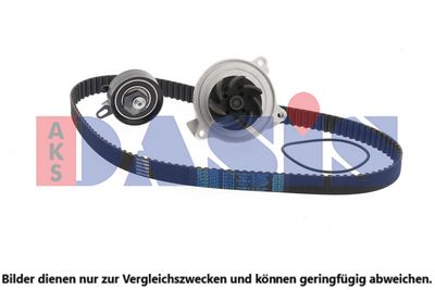 WASSERPUMPE + ZAHNRIEMENSATZ AKS DASIS 570323N