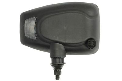 Koplamp Links (H1/H7/PY21W/T4W, onderste bevestiging, kleur invoegen: verchroomd, kleur indicator: wit)