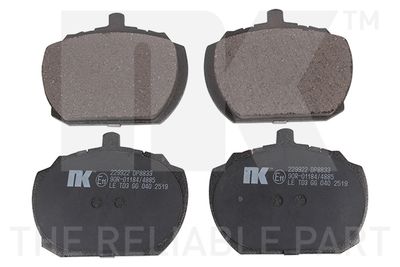 Комплект тормозных колодок, дисковый тормоз NK 229922 для ROVER 2000-3500