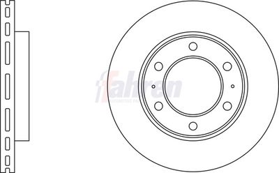 Fahren Brake Disc FBD6690