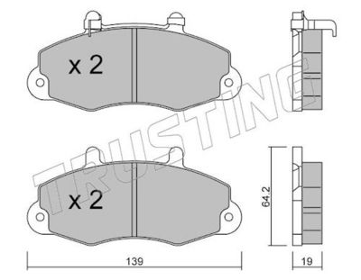 SET PLACUTE FRANA FRANA DISC TRUSTING 2011