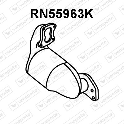 Катализатор VENEPORTE RN55963K для RENAULT FLUENCE