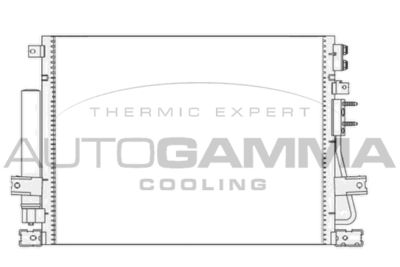 Конденсатор, кондиционер AUTOGAMMA 107606 для CHRYSLER 300C