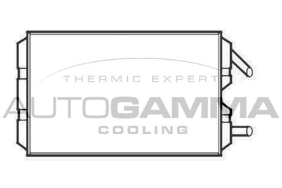 Теплообменник, отопление салона AUTOGAMMA 102482 для VOLVO 760