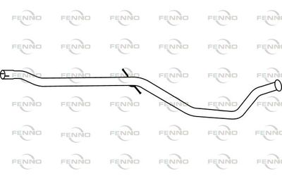Rura wydechowa FENNO P4864